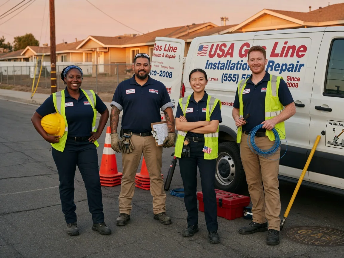 Gas Line Installation company in Adair, IA